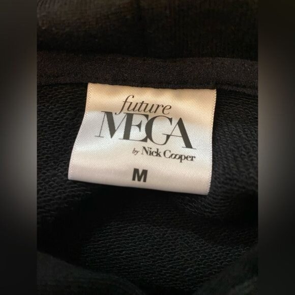 Future Mega by Nick Cooper Hoodie in Black - Picture 3 of 3